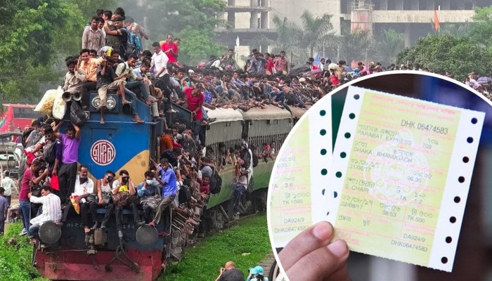 শুরু হলো ঈদযাত্রায় ট্রেনের আগাম টিকিট বিক্রি