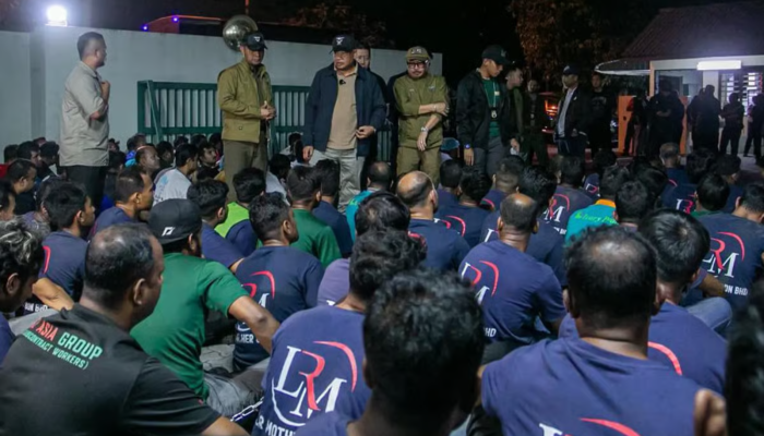 মালয়েশিয়ায় বাংলাদেশিসহ ১৭৫ বিদেশি কর্মী আটক